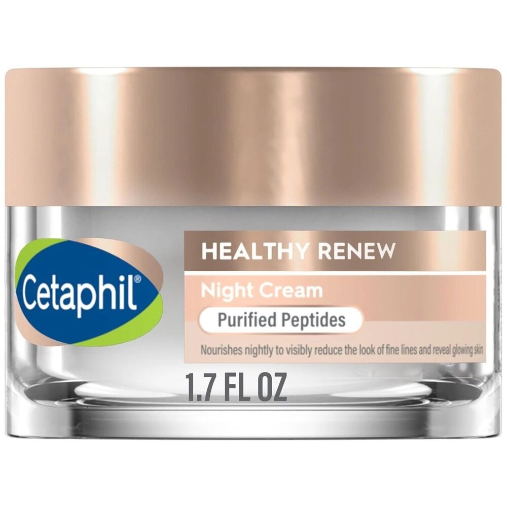Cetaphil Healthy Renew Night Cream Purified Peptides NIB